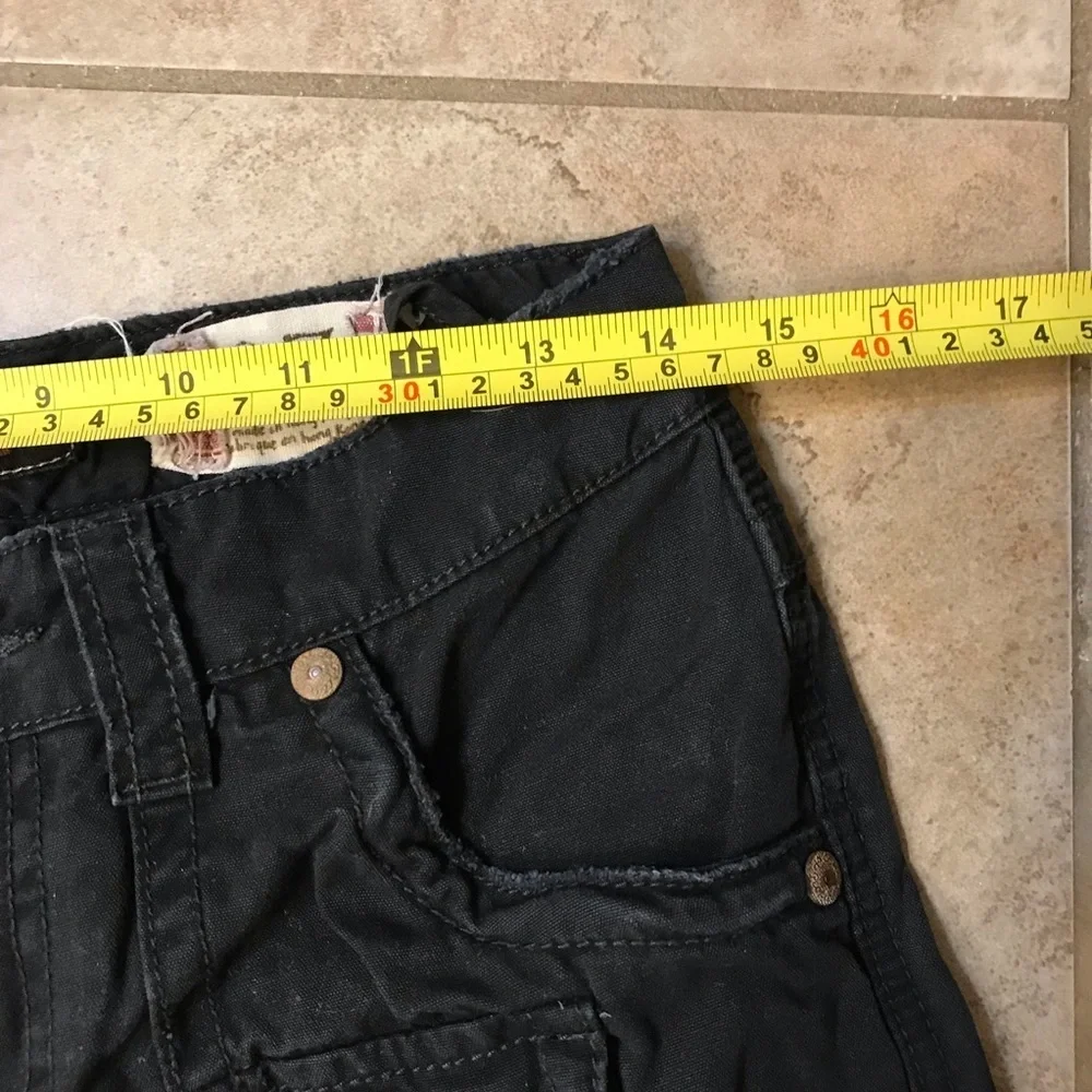 ☮️VINTAGE FREE PEOPLE Cropped Jeans